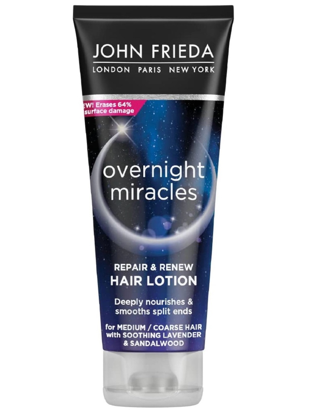 John Frieda Overnight Miracles Repair & Renew Hair Lotion 3.5oz